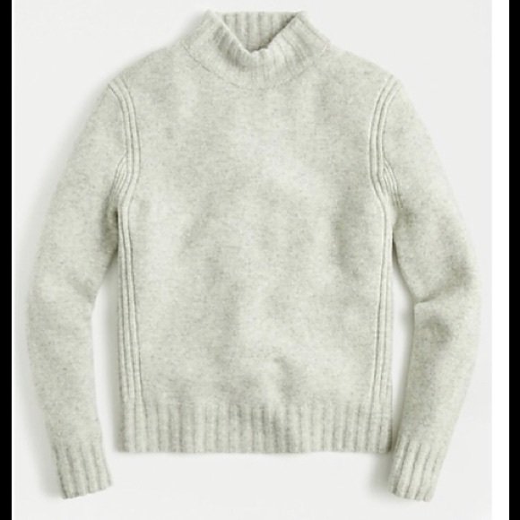 J. Crew Sweaters - J. Crew Mockneck sweater supersoft yarn small